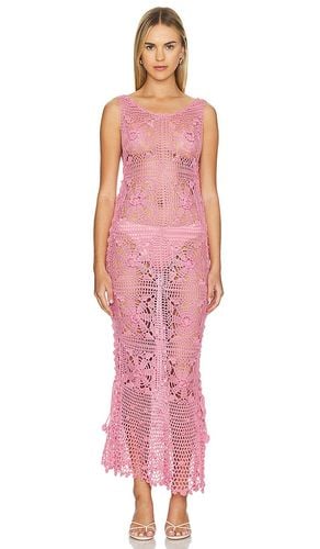 Crochet Dress in Pink. - size L (also in M, S, XL) - ANDREEVA - Modalova