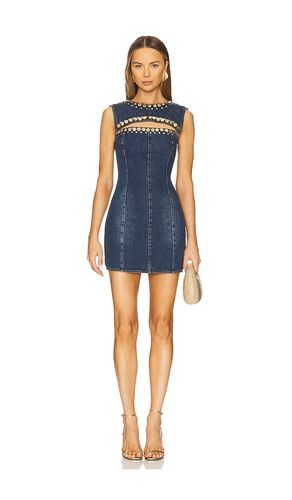 Crystal Cut Out Mini Dress in . Size 2, 4, 6 - AREA - Modalova