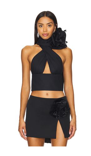 Top halter en color talla 0 en - Black. Talla 0 (también en 2, 4, 6) - AREA - Modalova