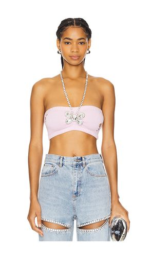 Bandeau top en color rosado talla L en - Pink. Talla L (también en M, S, XS) - AREA - Modalova