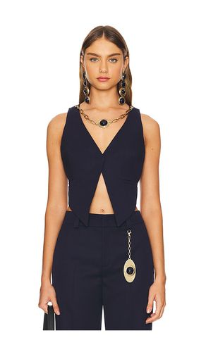 Gemstone Necklace Gilet Top in . Size 2, 4, 6, 8 - AREA - Modalova