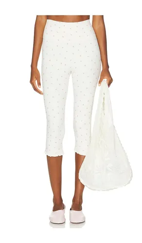 Ruffle High Rise Capri Legging in . Größe M. Also in S, XS - Astoria - Modalova
