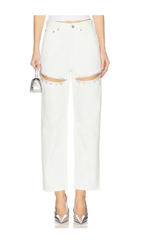 Crystal Slit Jean in . - size 26 (also in 29) - AREA - Modalova