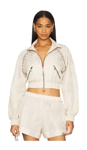 Crystal Trim Track Jacket in . - size L (also in M, S, XS) - AREA - Modalova