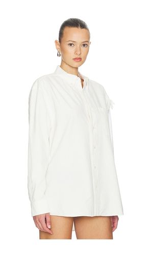 Deconstructed Sequin Oxford Shirt in . Size M. Also in S - AREA - Modalova