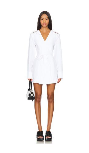 Slit Tailored Shirt Dress With Waist Tie in . - size L (also in M, S) - Alexander Wang - Modalova