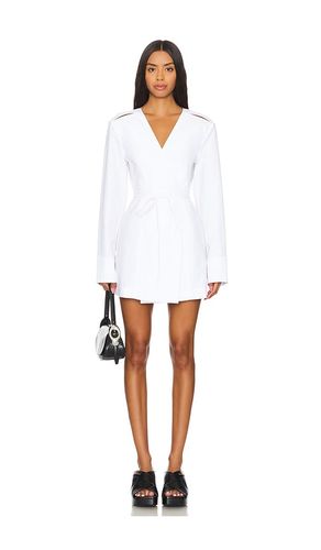 Slit Tailored Shirt Dress With Waist Tie in . - size L (also in M, XS) - Alexander Wang - Modalova