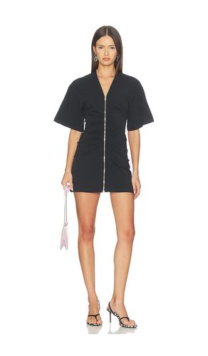 KLEID GATHERED T-SHIRT WITH CONTINUOUS LOOP ZIPPER in . Größe L. Also in S - Alexander Wang - Modalova
