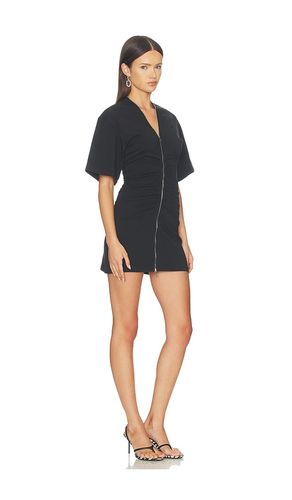KLEID GATHERED T-SHIRT WITH CONTINUOUS LOOP ZIPPER in . Größe S. Also in L - Alexander Wang - Modalova