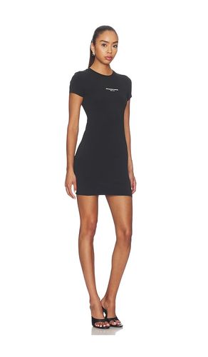Fitted Mini Dress With Logo Print in . Size L. Also in M, XS - Alexander Wang - Modalova