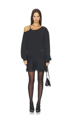 Pre-styled Slip Dress With Cut Neckline Sweater in . Size M. Also in S, XS - Alexander Wang - Modalova