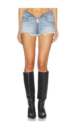 Dipped V Zip Waistband Cut Off Short in . Size 26. Also in 27 - Alexander Wang - Modalova