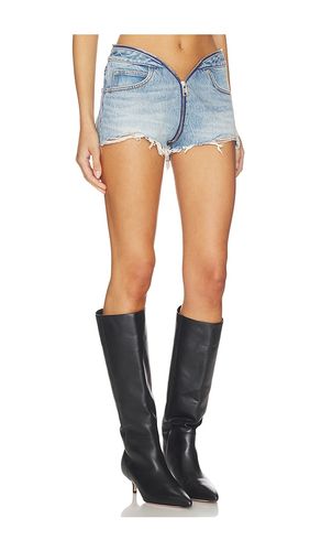 Dipped V Zip Waistband Cut Off Short in . Size 26. Also in 27 - Alexander Wang - Modalova