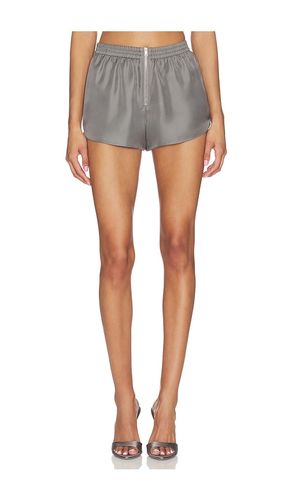 High Rise Mini Track Short With Zip Front Detail in . Size S. Also in XS - Alexander Wang - Modalova