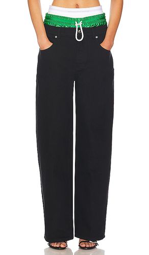 Trilayer Baggy Pant in Black. - size 24 (also in 27) - Alexander Wang - Modalova