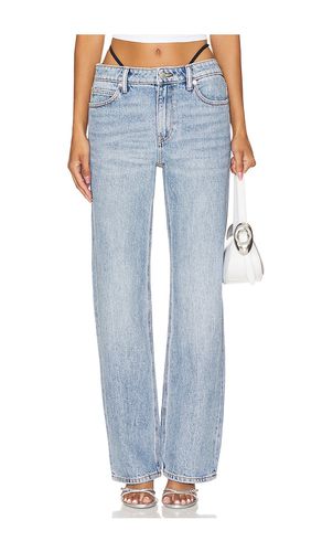 Mid Rise Relaxed Jean Prestyle Diamante Charm in Blue. - size 25 (also in 26, 27, 30, 31) - Alexander Wang - Modalova