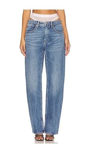 Slit Hem Jean Prestyle Hotfix Mesh Undie in Blue. - size 23 (also in 24, 25, 27, 28, 29, 30, 31) - Alexander Wang - Modalova