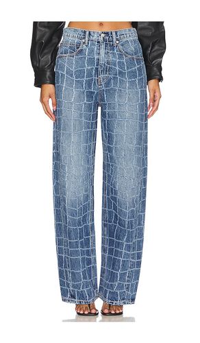 Balloon Jean Croc Rip in Blue. - size 23 (also in 24, 25, 26, 27, 29, 31) - Alexander Wang - Modalova