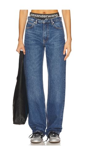 Pre-styled Ez Jean With Sporty Undie in Blue. - size 23 (also in 24, 25, 27, 28, 29) - Alexander Wang - Modalova
