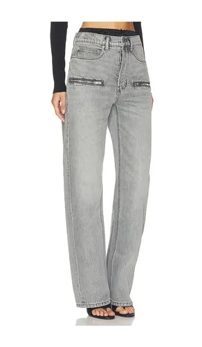 JEANS SILK PRESTYLE FLOAT WITH HORIZONTAL ZIPS in . Größe 25. Also in 26, 27 - Alexander Wang - Modalova
