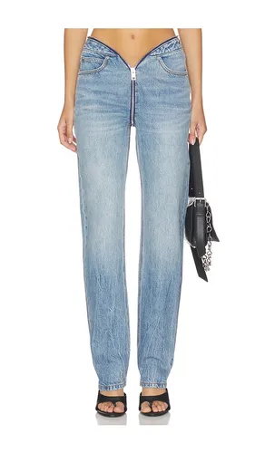 JEANS DIPPED V ZIP WAISTBAND STRAIGHT LEG in . Größe 25. Also in 26 - Alexander Wang - Modalova