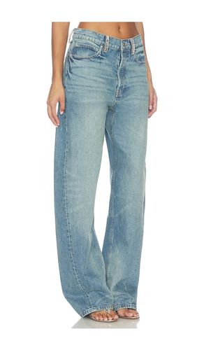 Float Mid Rise Relaxed Jeans With Crystal Beltloops in Blue. - size 24 (also in 25, 26, 27, 28, 29) - Alexander Wang - Modalova