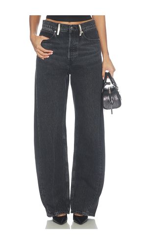 Float Mid Rise Relaxed Jeans With Crystal Beltloops in . Taglia 24. Also in 25, 26, 27, 29 - Alexander Wang - Modalova