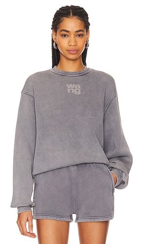 Essential Crew Sweatshirt in Grey. - size XS (also in XXS) - Alexander Wang - Modalova