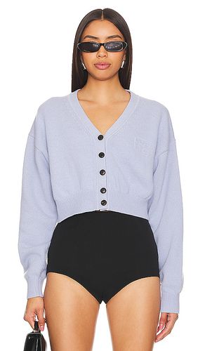 V-neck Cardigan in Blue. - size XL (also in L) - Alexander Wang - Modalova