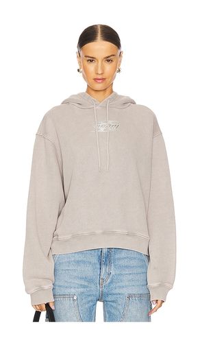 Hoodie With Blade Logo in Grey. - size S (also in XS) - Alexander Wang - Modalova