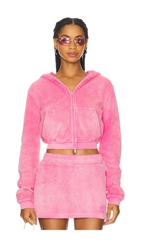 Shrunken Zip-up in Pink. - size L (also in M, S, XS) - Alexander Wang - Modalova