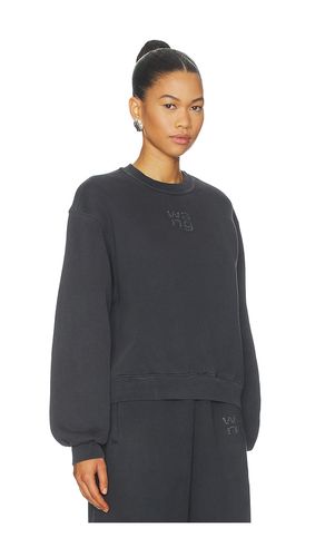SWEATSHIRT HOTFIX LOGO in . Größe S. Also in M - Alexander Wang - Modalova