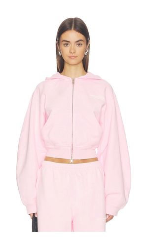Zip-up Hoodie with Logo Print in . Size L. Also in M, S - Alexander Wang - Modalova