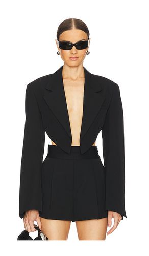 Cropped Blazer With Pointed Hem in . - size 12 (also in 6, 8) - Alexander Wang - Modalova