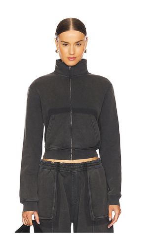 Shadow Pocket Zip Up in Charcoal. - size L (also in M, S) - Alexander Wang - Modalova