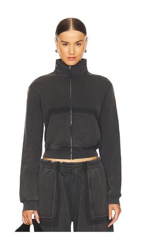 Shadow Pocket Zip Up in Charcoal. - size L (also in S, XXS) - Alexander Wang - Modalova