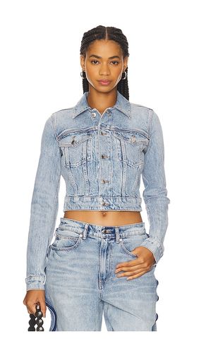 Snug Trucker Jacket in Blue. - size L (also in M, S, XS) - Alexander Wang - Modalova