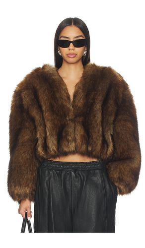 Faux Fur Cropped Jacket in . Size S. Also in L - Alexander Wang - Modalova
