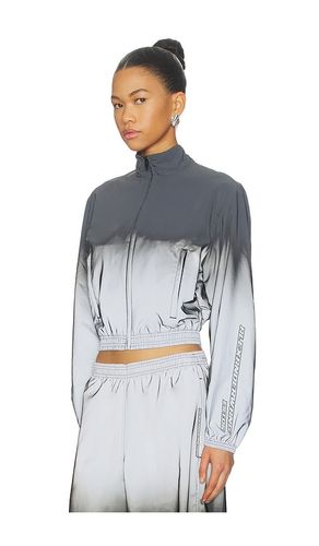 Reflective Shrunken Track Jacket in ,. Taglia S. Also in XS - Alexander Wang - Modalova