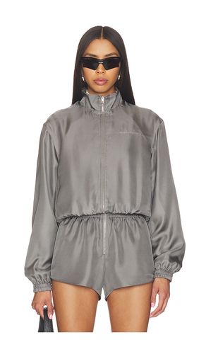 Cropped Track Jacket in . Taglia L. Also in S - Alexander Wang - Modalova