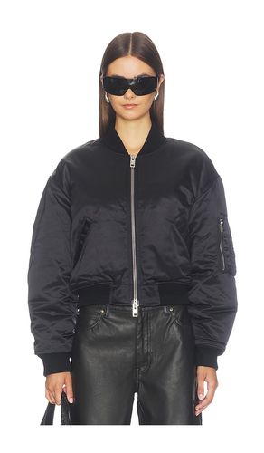 Bomber Jacket with Faux Fur Lining in . - size L (also in M, S, XS) - Alexander Wang - Modalova