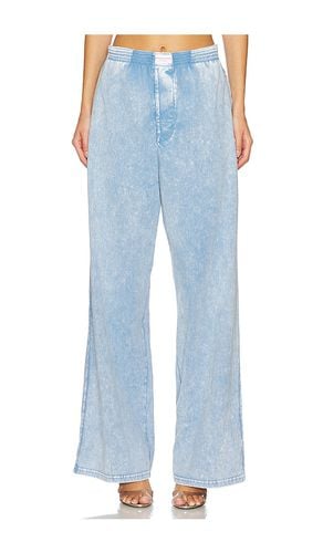 Unisex Wide Leg Pant in Baby Blue. - size M (also in S, XS) - Alexander Wang - Modalova