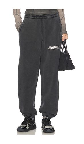 Classic Sweatpant With Logo in Charcoal. - size L (also in M, S, XS) - Alexander Wang - Modalova