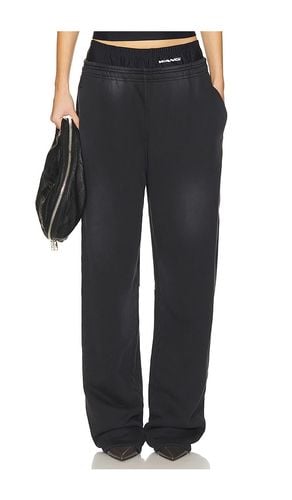 Prestyled Bike Short Sweatpant in Black. - size M (also in S, XS) - Alexander Wang - Modalova