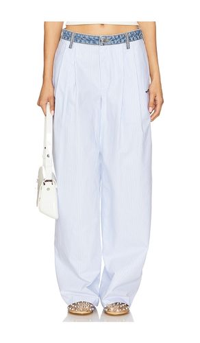 Denim Waistband Pant in Baby Blue. - size 6 (also in 8) - Alexander Wang - Modalova