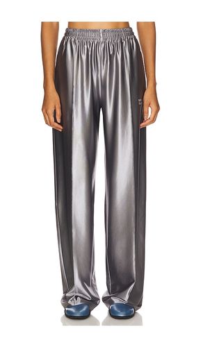 Relaxed Trackpant in Metallic Silver. - size L (also in M, S, XS) - Alexander Wang - Modalova