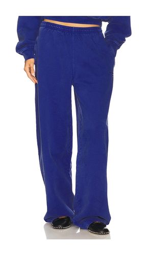 Articulated Leg Sweatpant in Navy. - size L (also in M, S, XS) - Alexander Wang - Modalova