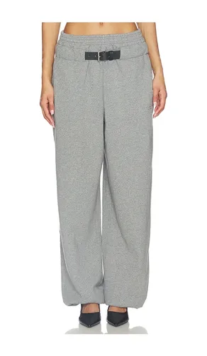 Belted Sweatpant in Grey. - size M (also in S) - Alexander Wang - Modalova