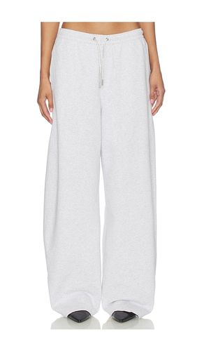 Mid Rise Sweatpant With Rhinestone Drawcord in . Size M. Also in S, XS - Alexander Wang - Modalova