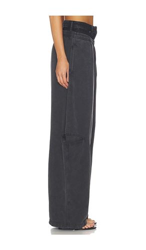 SWEATHOSE PRESTYLED SLASHED WITH DENIM WAISTBAND in . Größe 24. Also in 25, 26 - Alexander Wang - Modalova